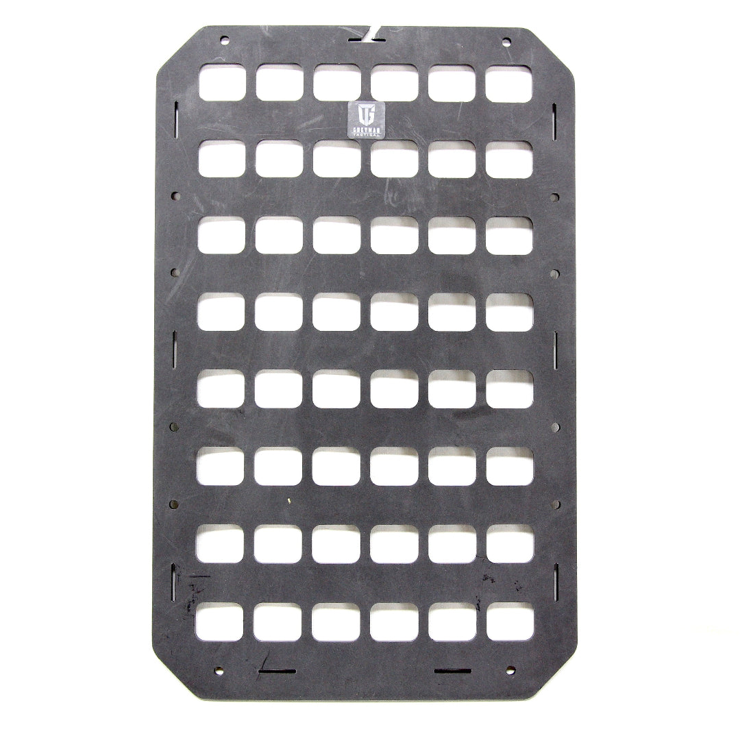 Rigid Molle Panel for 24Hr Packs in Rigid Molle Panel for 24Hr Packs by Recycled Firefighter. Durable professional gear for tactical applications.