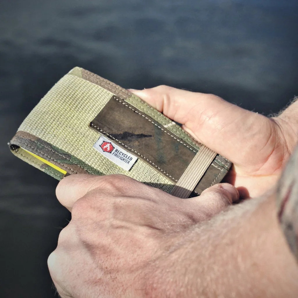 Professional Rite In The Rain Notebook Cover by Recycled Firefighter. Honors first responder service with durability.