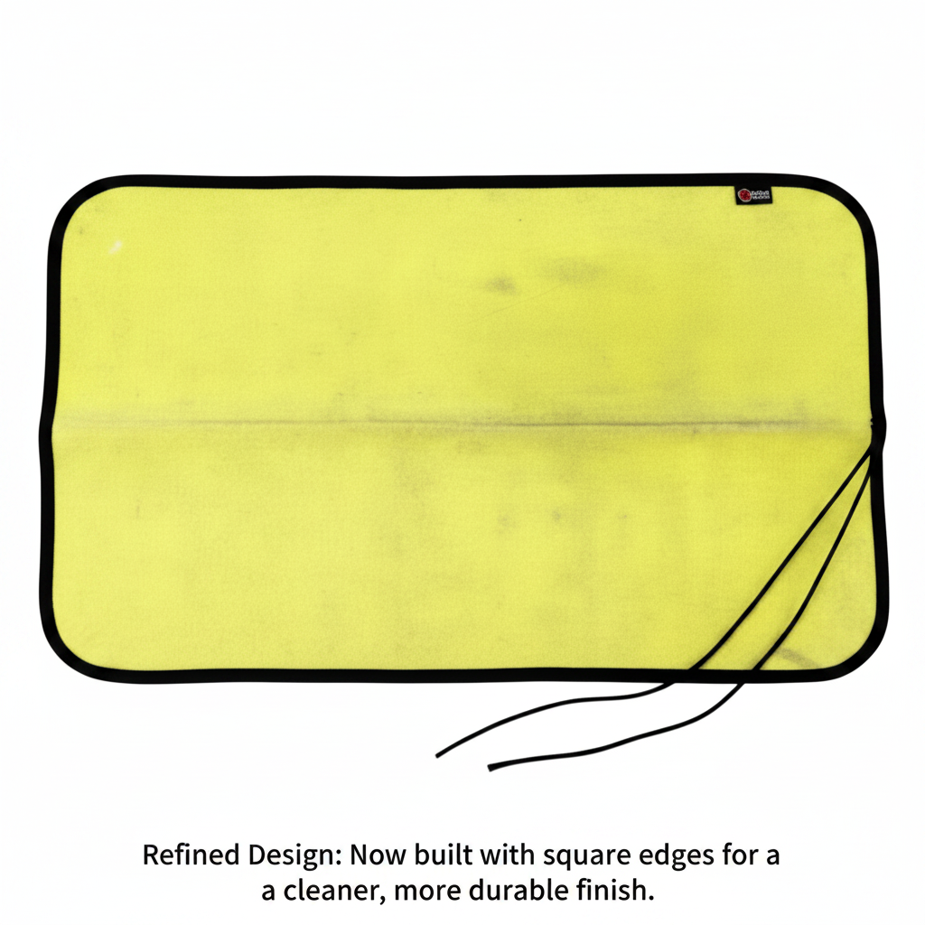 Drop Zone Mat Regular size comparison view — choose 36 x 15 or 24 x 15 to match your workspace.
