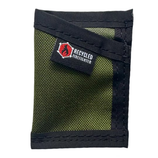 Sergeant Wallet - Nylon Edition Recycledfirefighter OD and Black