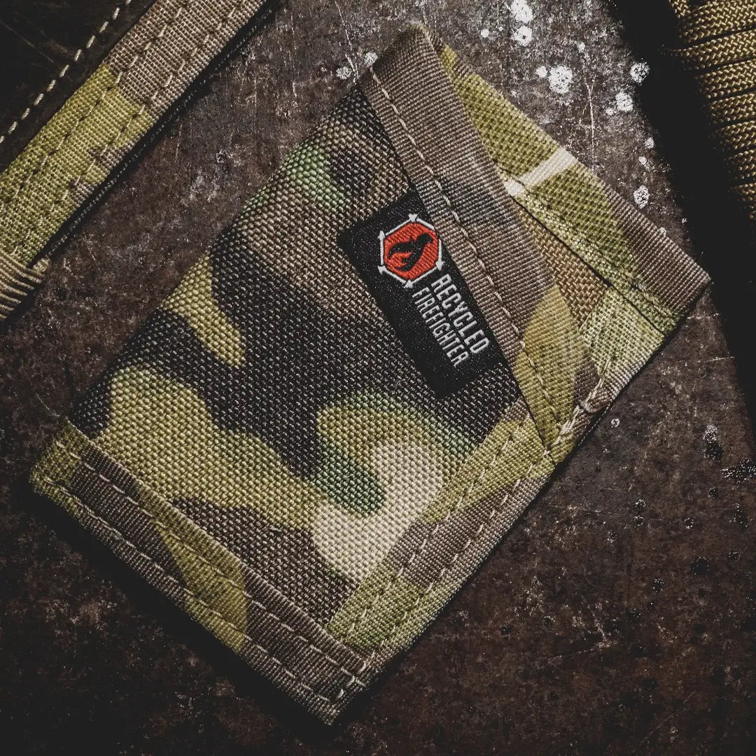 Sergeant Nylon Wallet by Recycled Firefighter. Durable nylon construction organizes cards and cash for daily professional use.