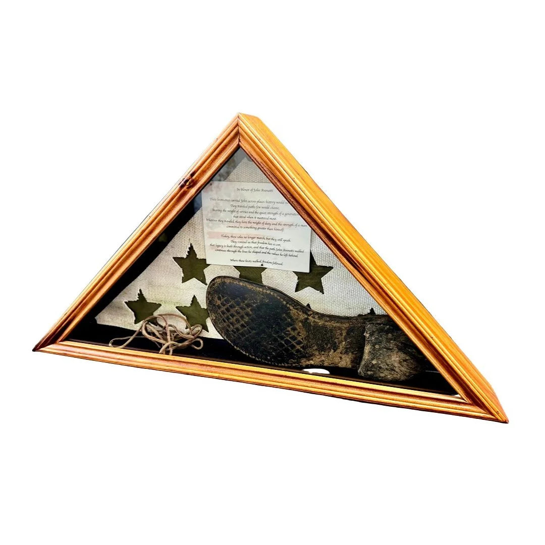 Service Star Triangle Shadow Box – Legacy Edition
