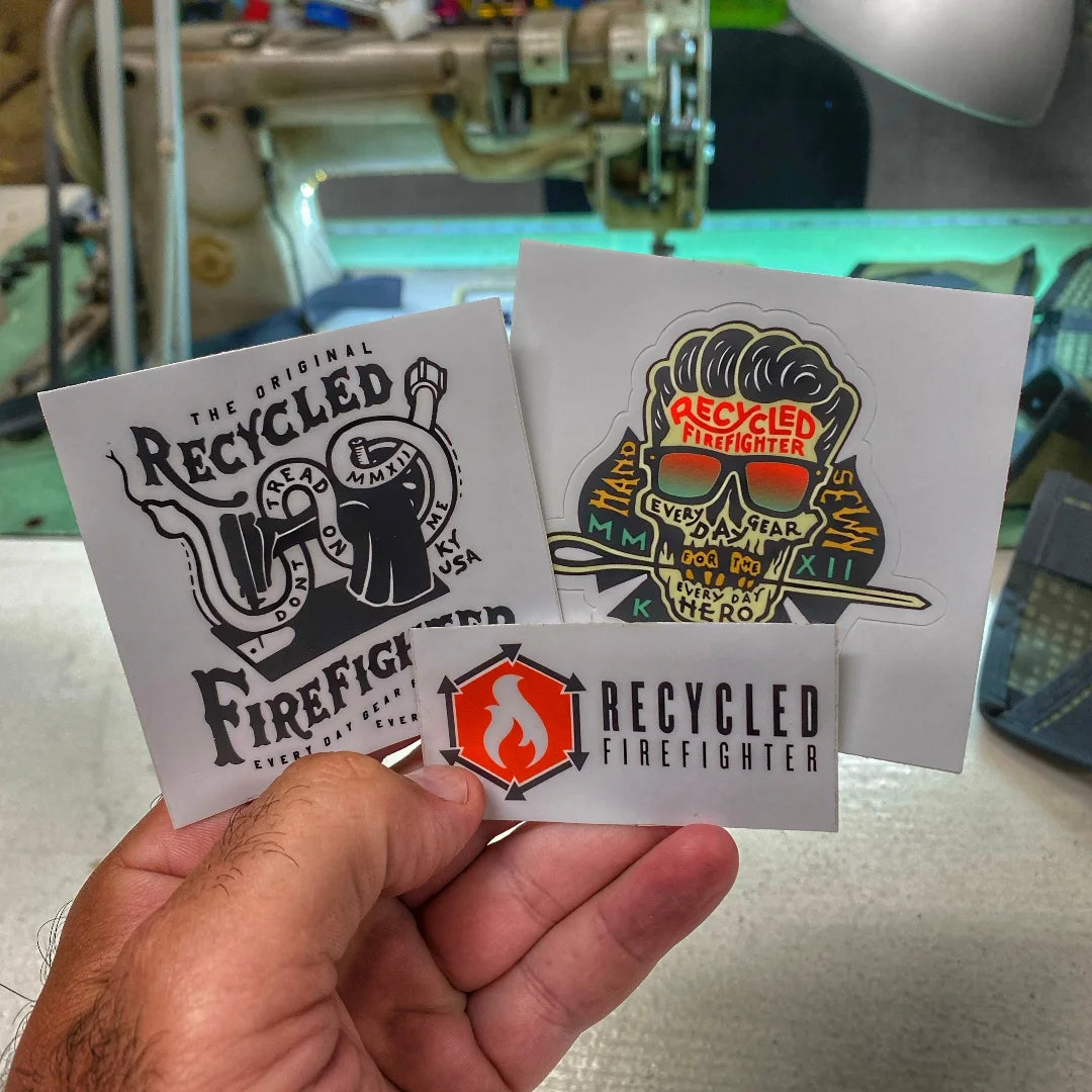 Swag Stickers by Recycled Firefighter. Reliable tactical gear for professional daily operations.
