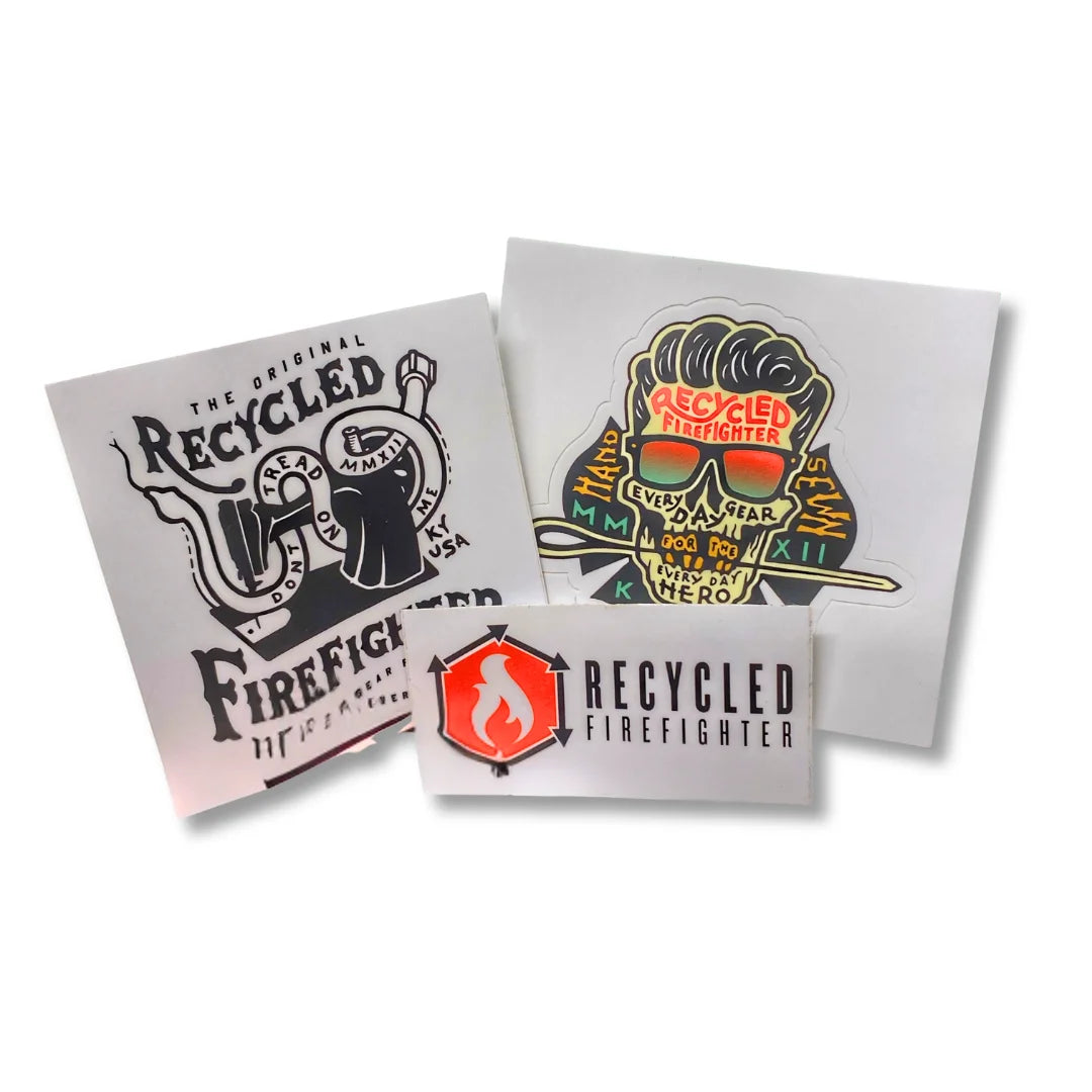 Swag Stickers by Recycled Firefighter. Reliable tactical gear for professional daily operations.