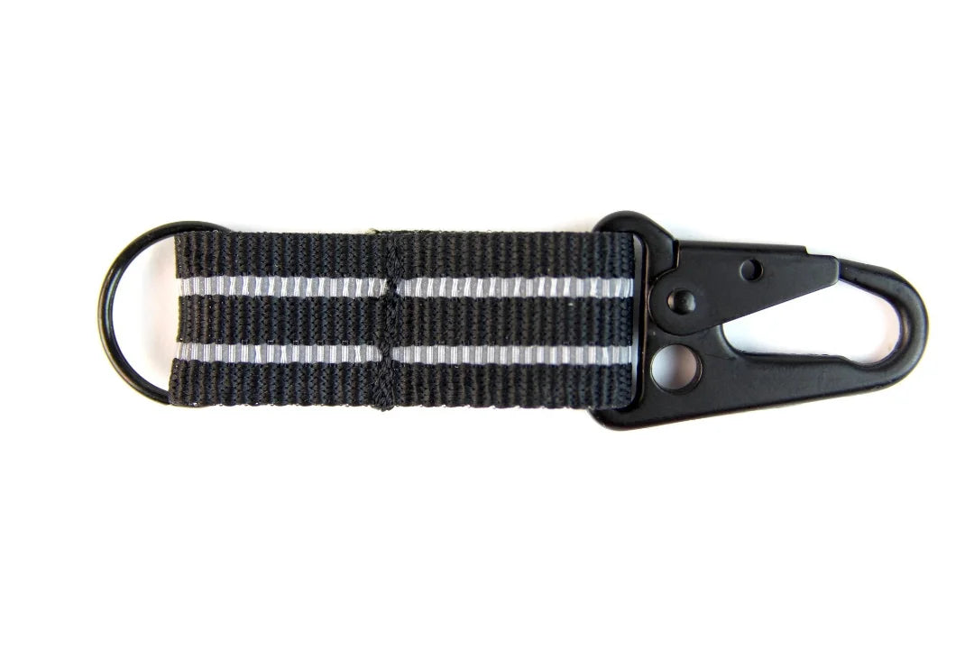 Recycled Firefighter The Chauffeur Durable keychain clip. Professional-grade tactical construction for daily operations.