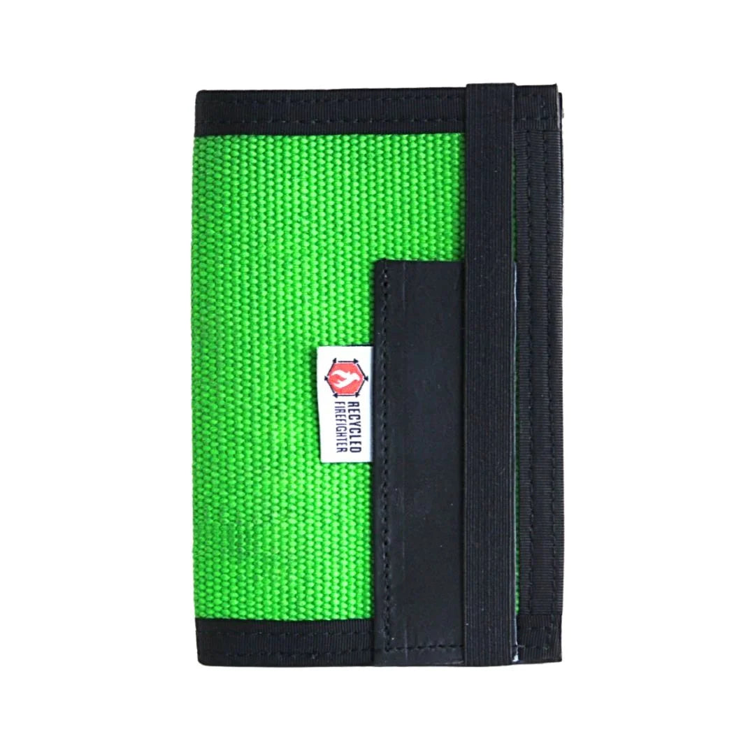 Recycled Firefighter's Green and Black The Inspector Notebook. Quality tactical gear built for demanding professional use.