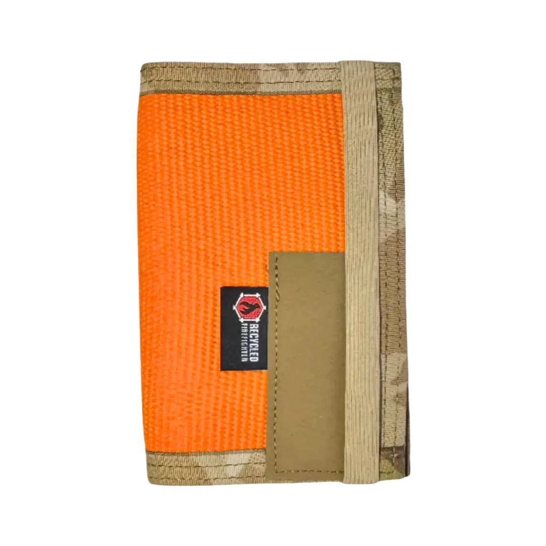 The Inspector Notebook from Recycled Firefighter featuring Orange and Desertcam. Durable gear designed for first responders and tactical professionals.