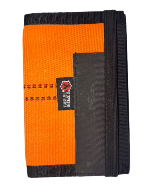 The Inspector Notebook Recycledfirefighter Orange and Black