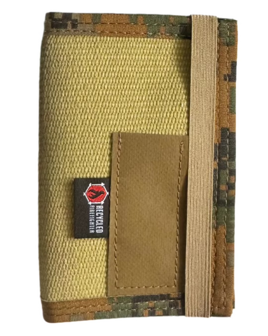 The Inspector Notebook Recycledfirefighter Tan and Digital Woodland