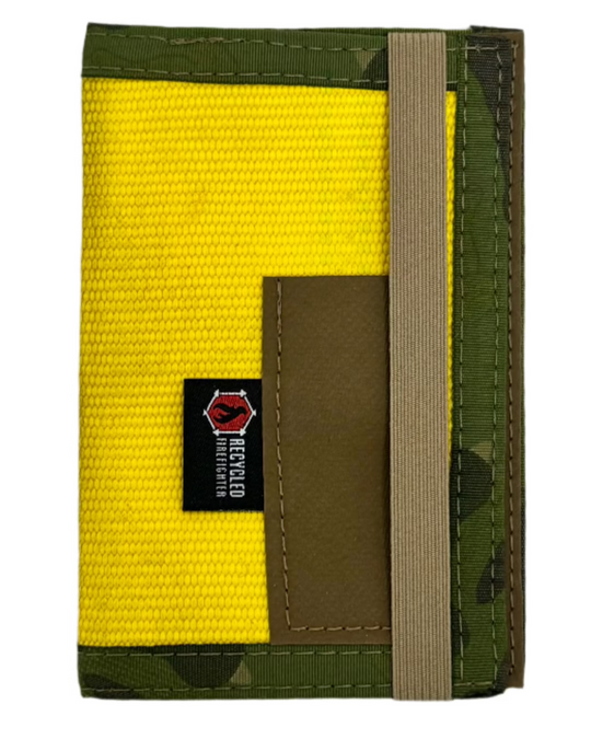 The Inspector Notebook Yellow Mutlicam and Tropic Recycledfirefighter