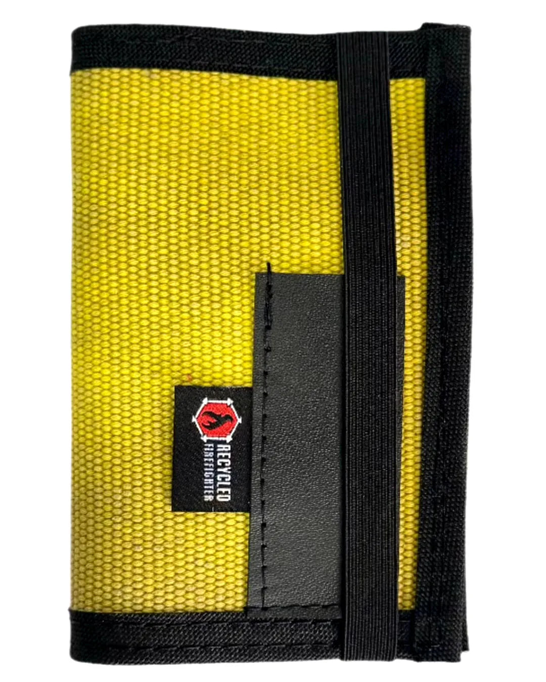 Vintage Yellow and Black The Inspector Notebook by Recycled Firefighter. Quality tactical gear celebrating first responder heritage.
