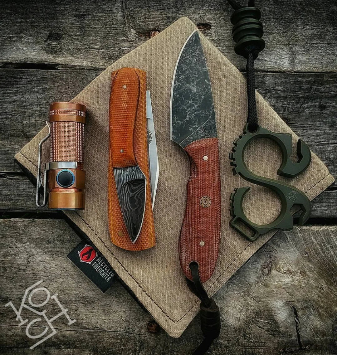 The Probie Handkerchief from Recycled Firefighter. Professional tactical construction for everyday operations.