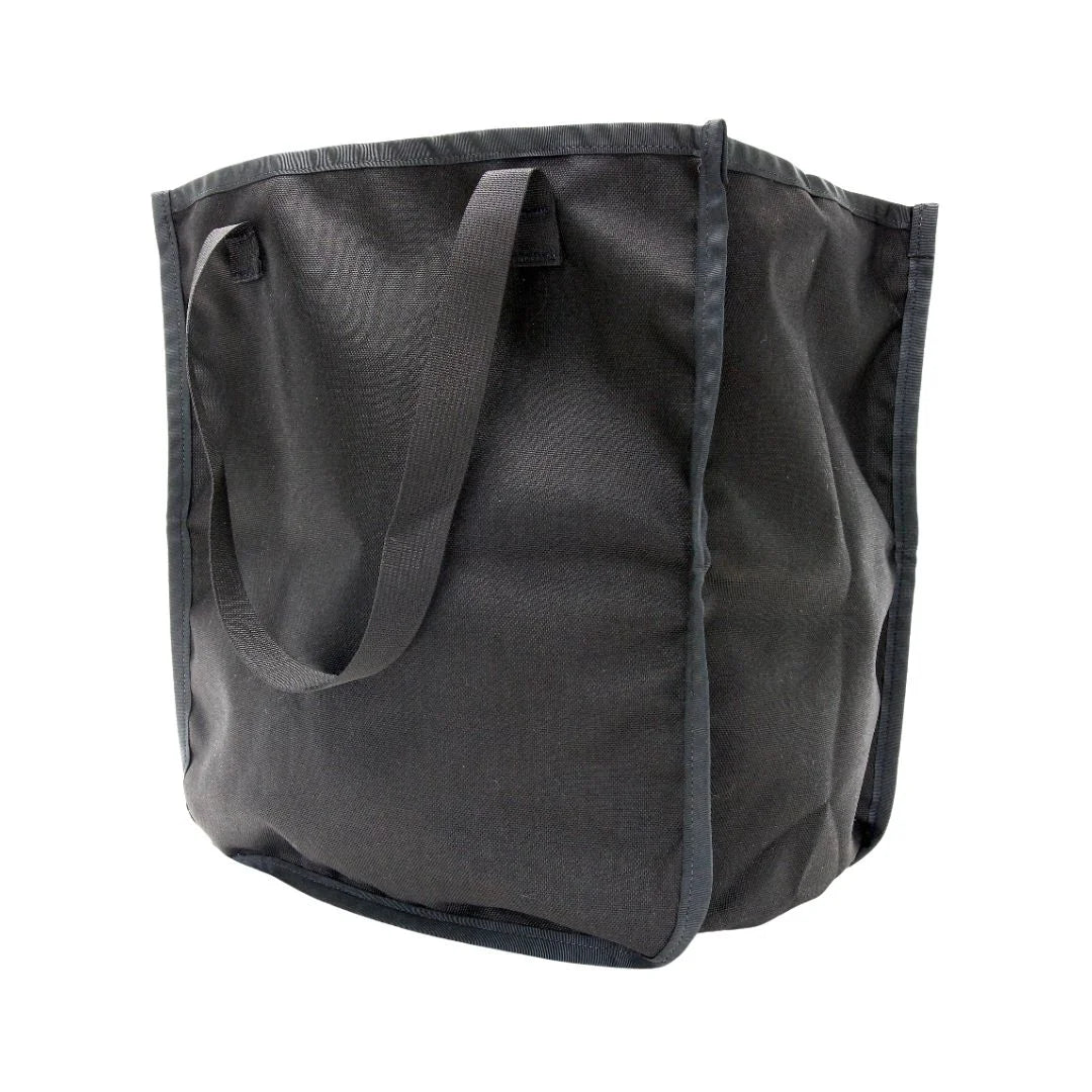 The 1000d cordura black The Tactical Tote Bag by Recycled Firefighter. Quality construction meets professional tactical requirements for demanding operations.