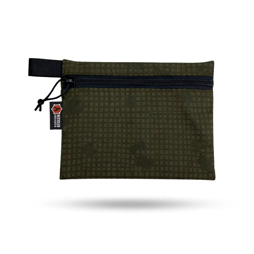 Desert night camo Cordura Truckie Large gear pouch with flat profile and durable zipper