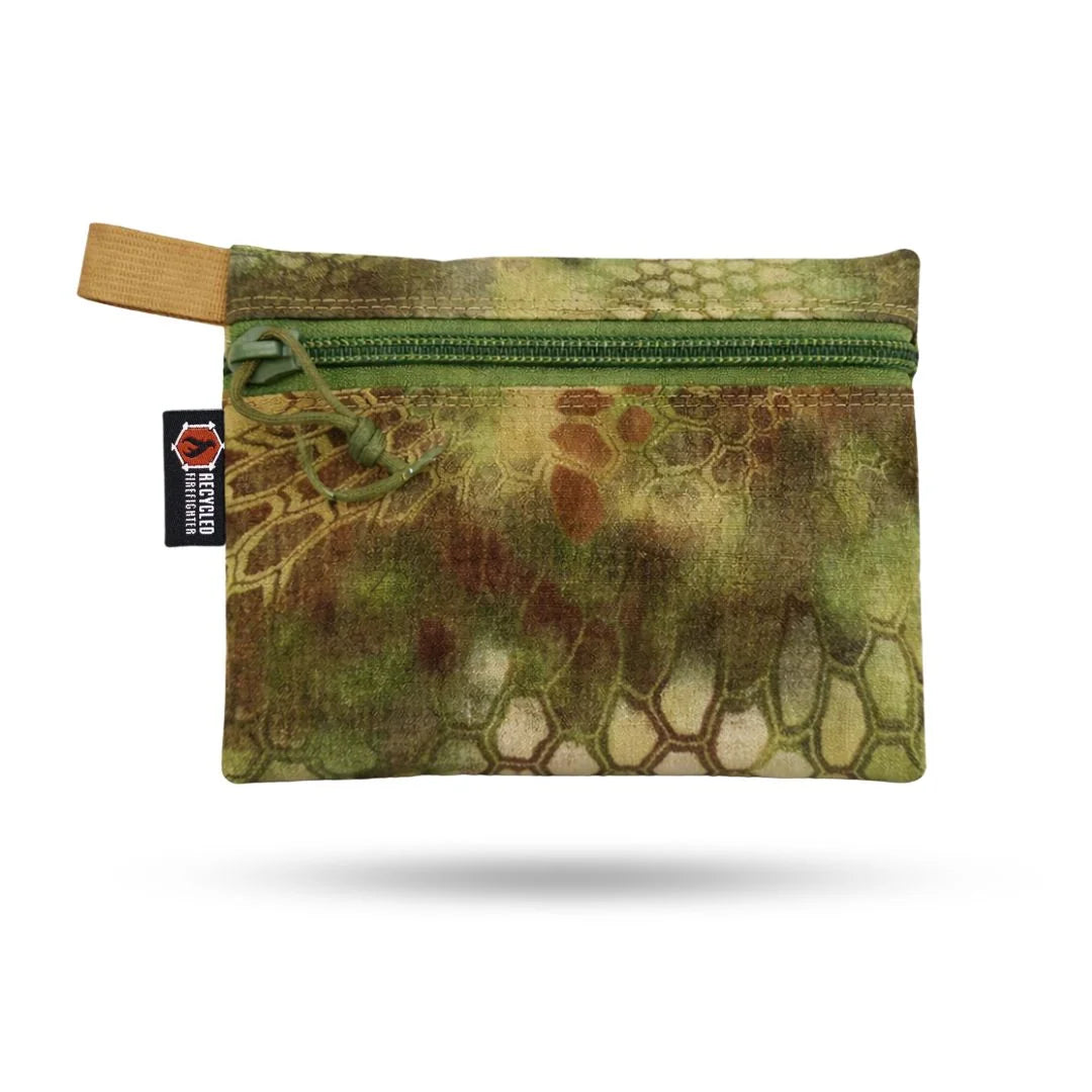 Mandrake camo Cordura Truckie Large flat zippered pouch designed for EDC organization