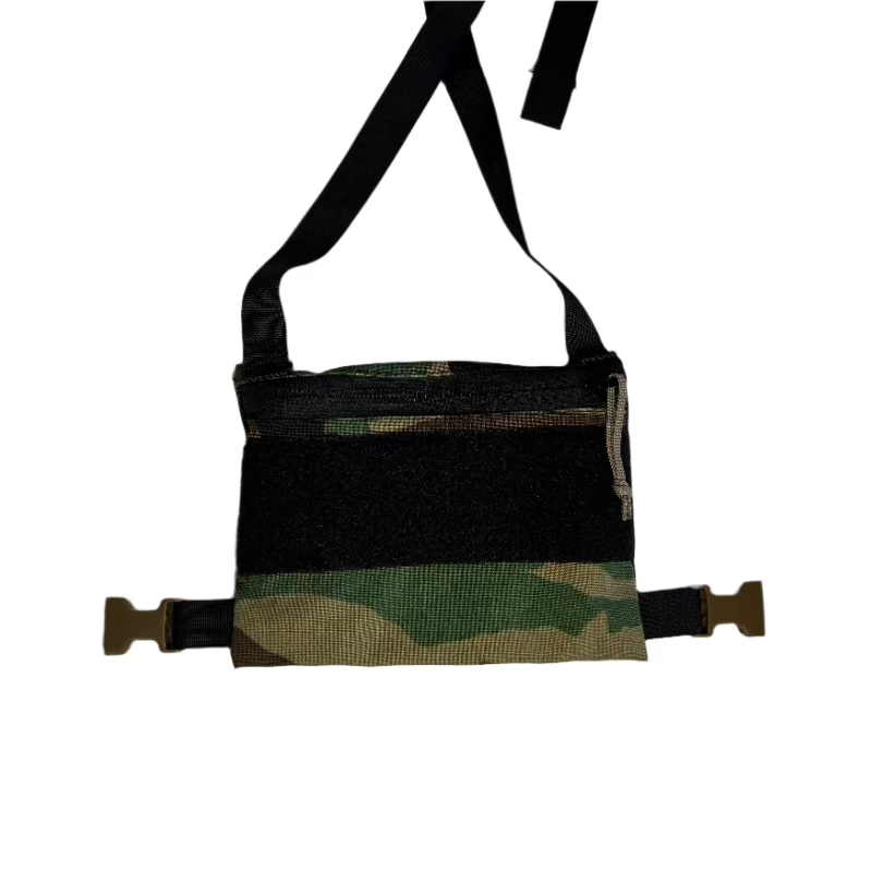 Woodland Minimalist Chest Rig Recycledfirefighter back