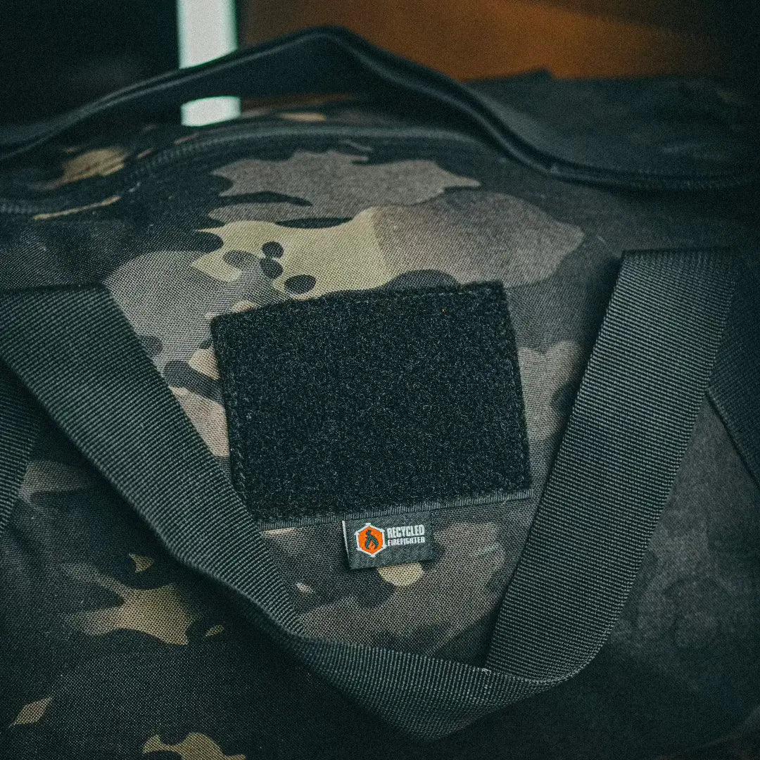 Barrel Duffle Bag 500D by Recycled Firefighter - MCAMBLK. Reliable tactical gear for professional daily operations.