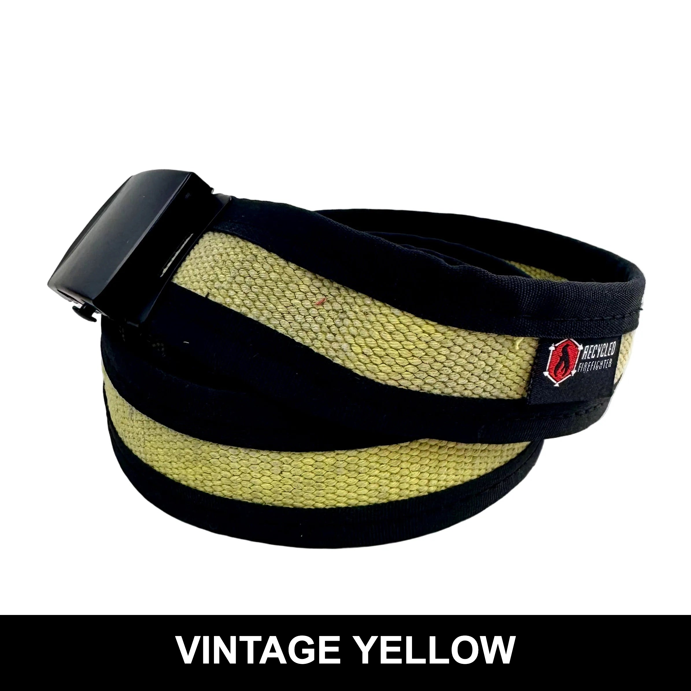 Fire Hose EDC Belt - VINTAGE YELLOW