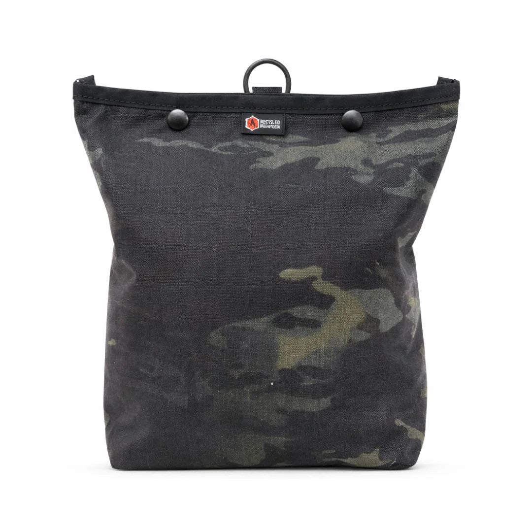 Professional Firefighter SCBA Mask Bag featuring multicamblack by Recycled Firefighter. Honors first responder service with durability.