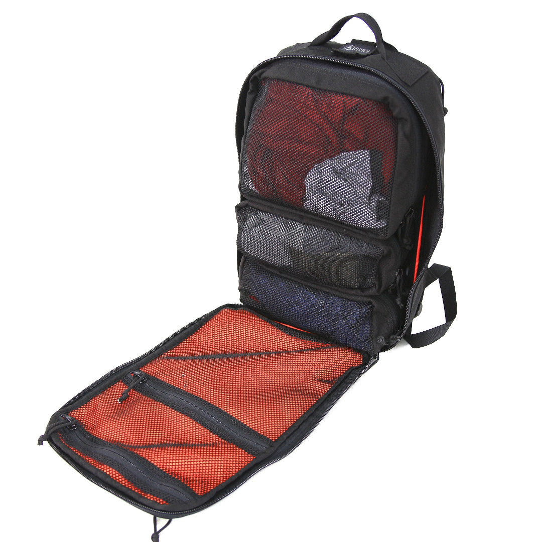 loop panel + 3 pouches Mesh 24Hr Pouch Set from Recycled Firefighter. Professional tactical construction for everyday operations.