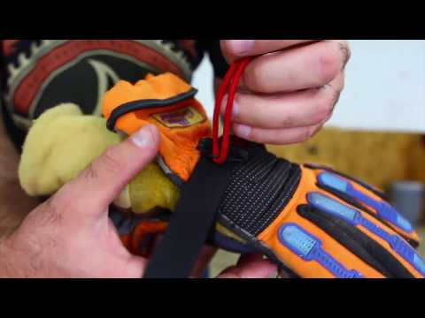 Glove Strap product video by Recycled Firefighter
