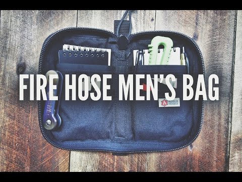 Major Dopp Bag - Small product video by Recycled Firefighter