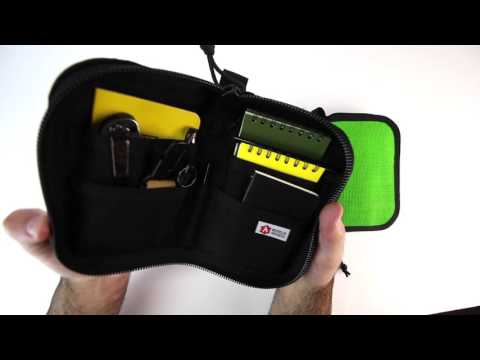 Major Dopp Bag - Small product video by Recycled Firefighter