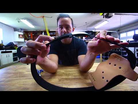 Double Layer EDC Belt product video by Recycled Firefighter
