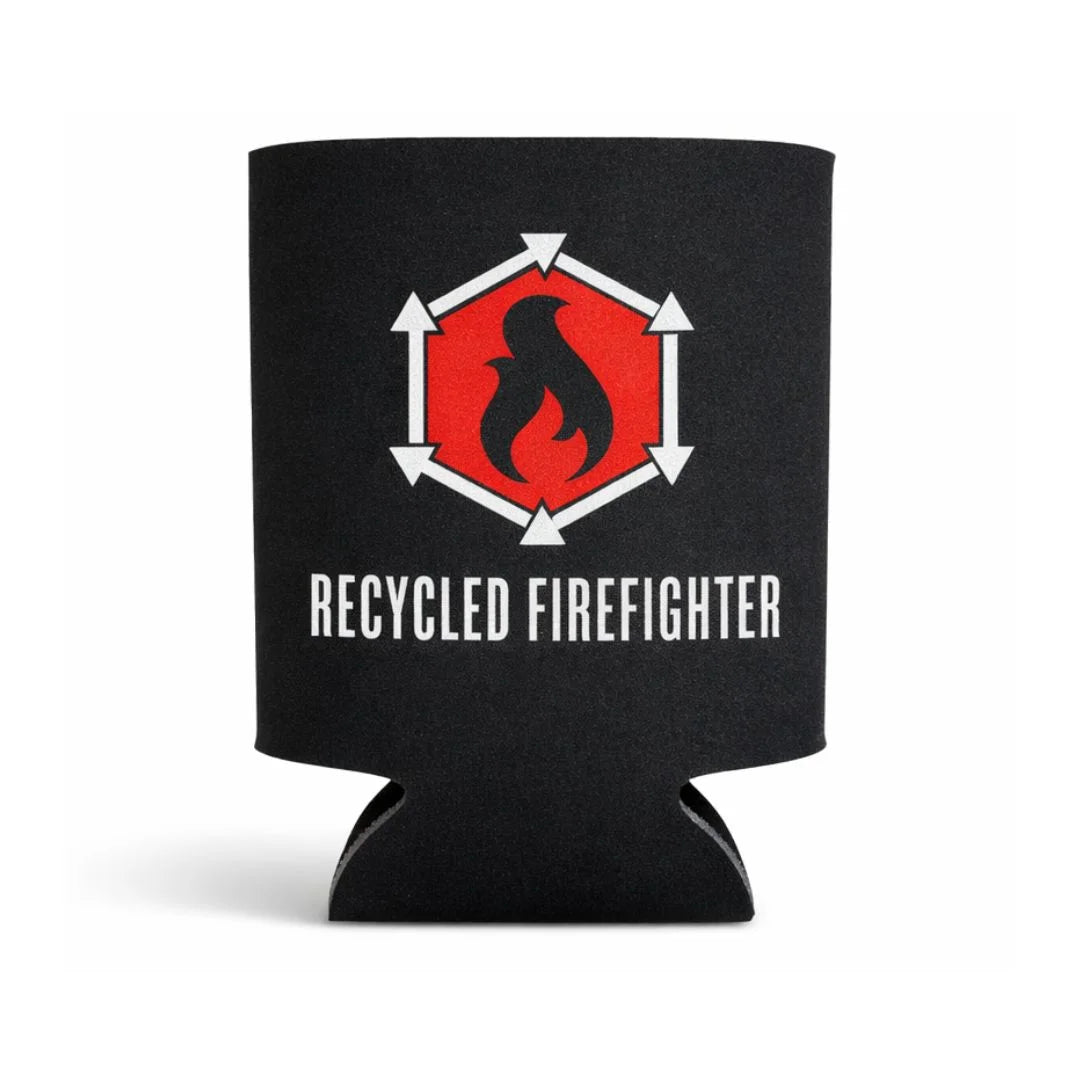 Recycled Firefighter Recycled Firefighter Logo Drink Sleeve in Recycled Firefighter Logo Drink Sleeve. Professional tactical design built for durability and daily use by first responders.