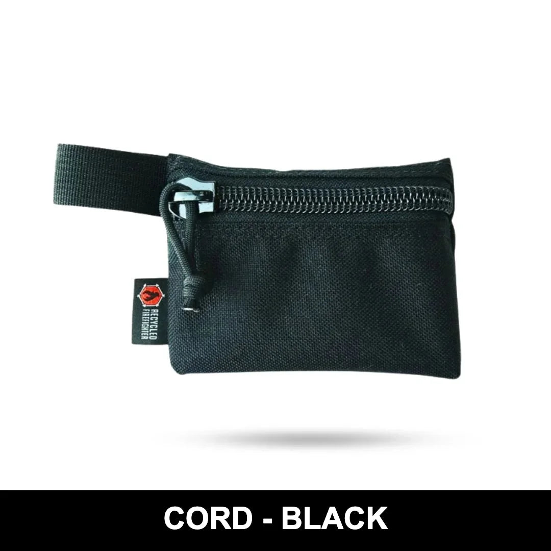 Cordura Black Truckie Small from Recycled Firefighter. Professional tactical construction for everyday operations.