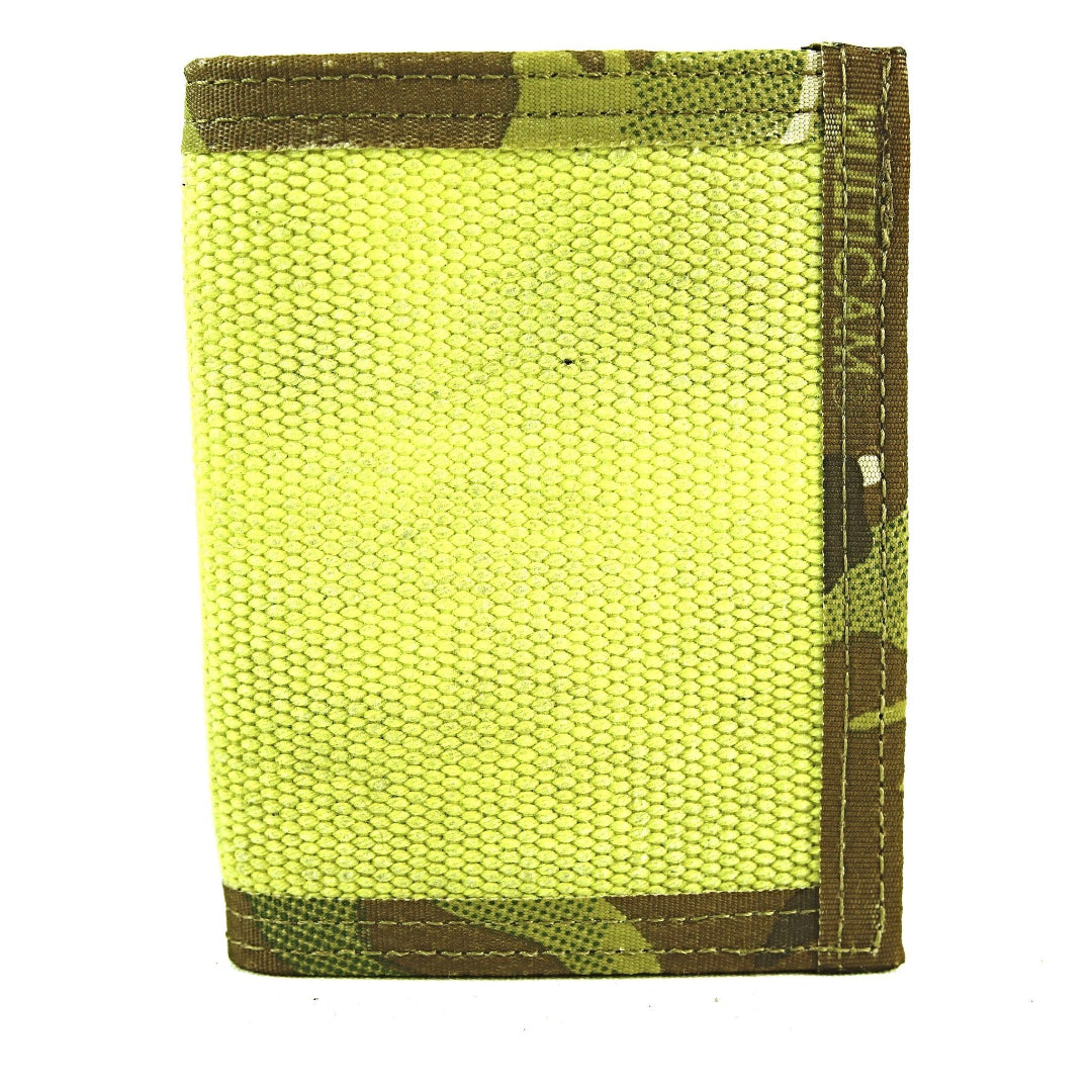 Captain Wallet Recycledfirefighter Mens Bifold Yellow Multicam Decommissioned Fire Hose