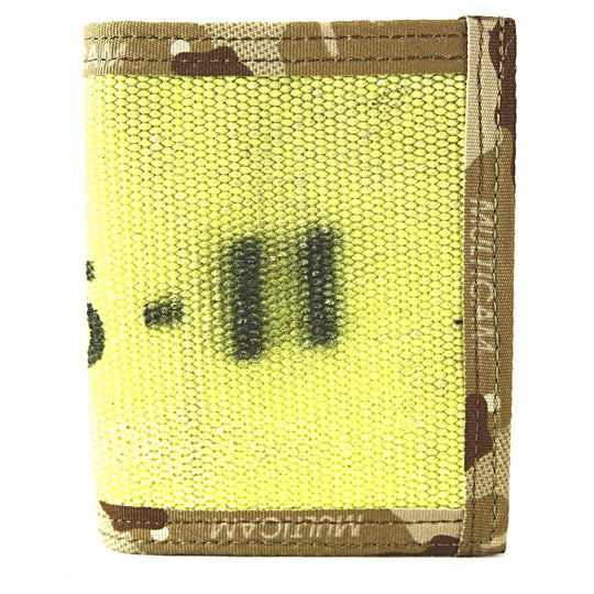 Captain Wallet Recycledfirefighter Mens Bifold Yellow Arid Multicam Decommissioned Fire Hose