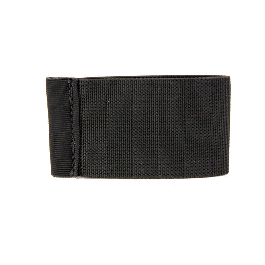 Elastic Card Band Wallet Black Recycledfirefighter
