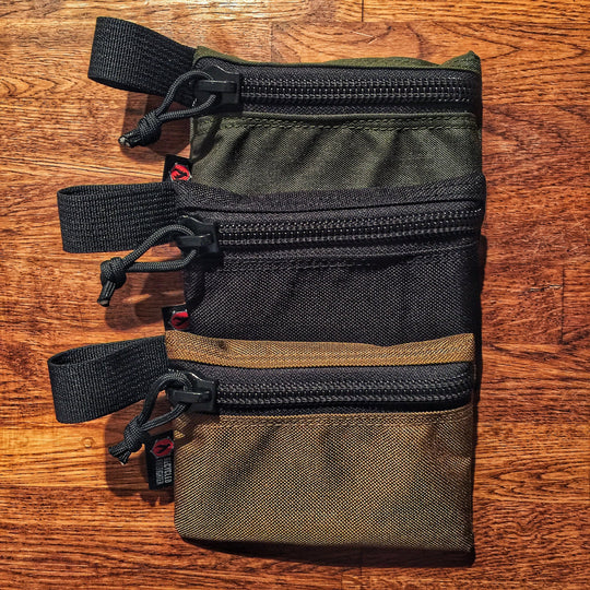 Flat Zippered Gear Pouch Small
