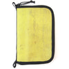 Fire Hose Zippered Pouch - Large Yellow & Black Bag