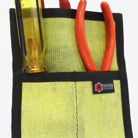 Fire Hose Firefighter Tool Pouch Zippered Bag