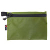 Flat Zippered Gear Pouch Large Olive Drab