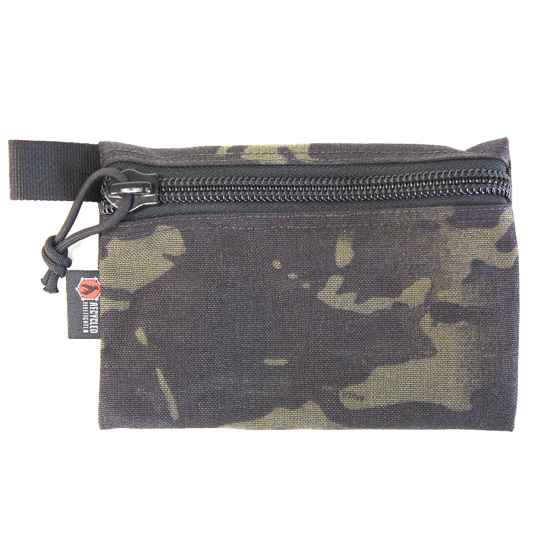 Flat Zippered Gear Pouch – Recycled Firefighter
