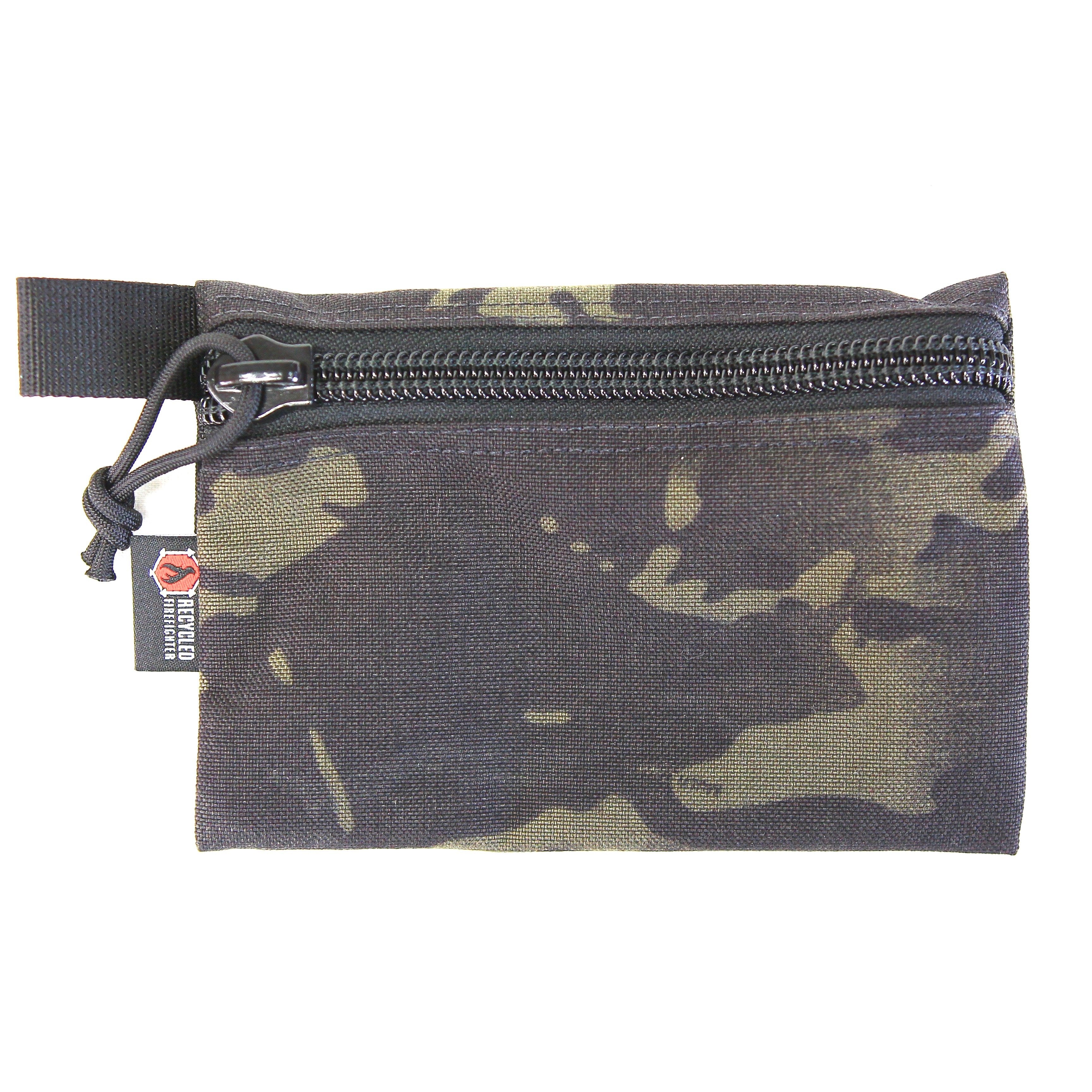 Flat Zippered Gear Pouch Medium Multicamblack