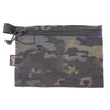 Flat Zippered Gear Pouch Large Multicamblack
