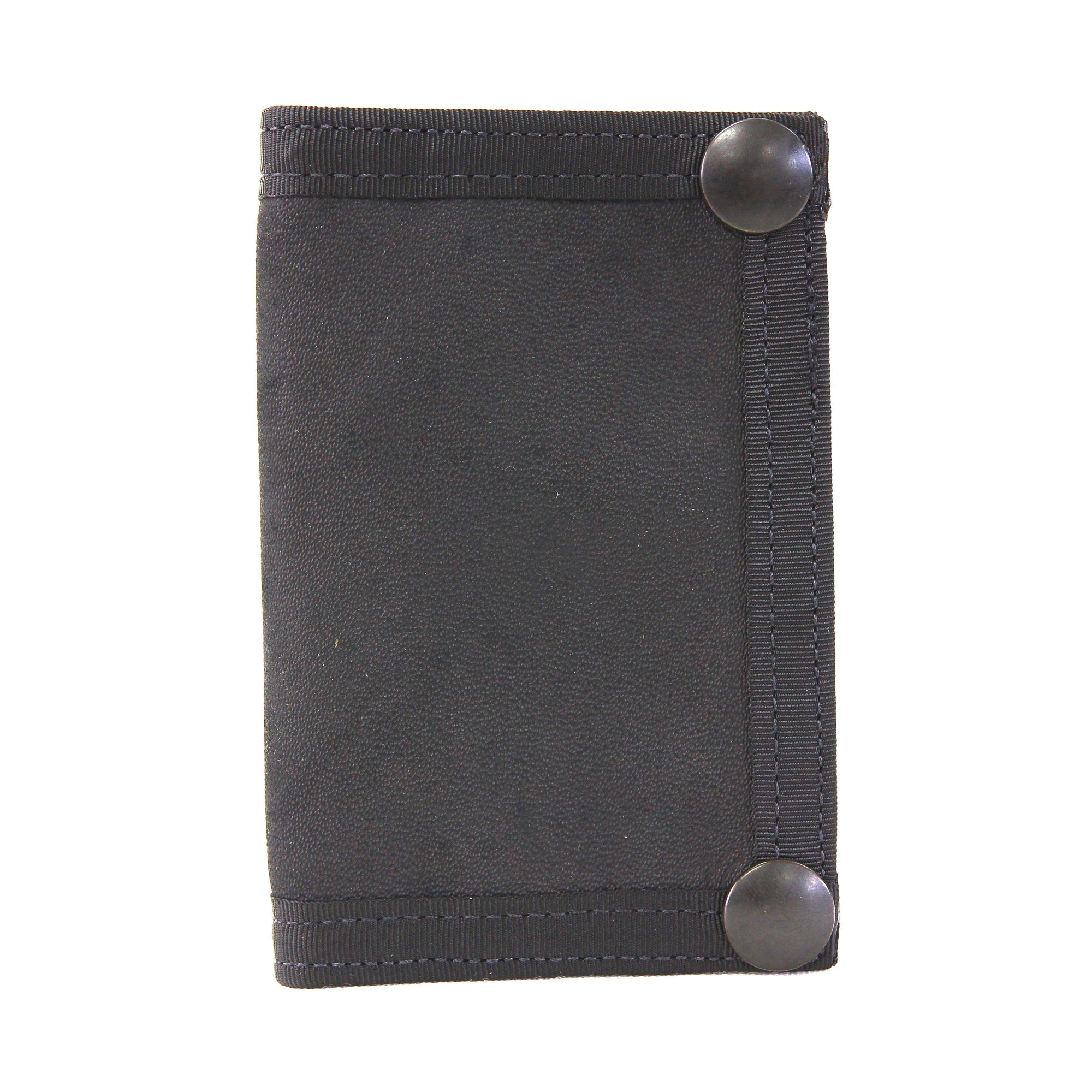 Front Pocket Minimalist Wallet With Money Clip by Recycled Firefighter