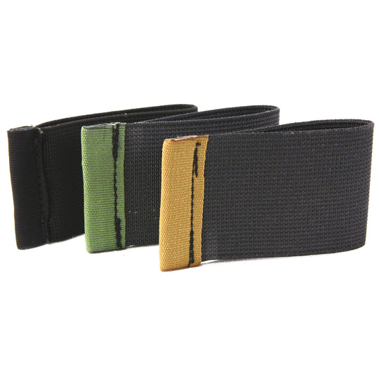 Elastic Card Wallet 3 Pack Black Coyote Olivedrab