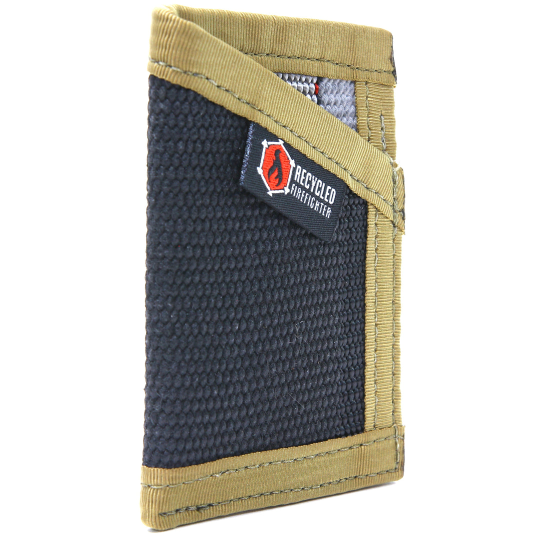 Limited Edition Black & Coyote Fire Hose Sergeant Wallet