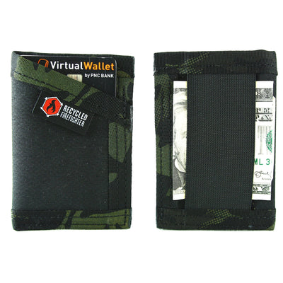 Hypalon Front Pocket Wallet Black & Multicamblack Hypalon