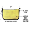 Fire Hose Zippered Pouch - Large Bag