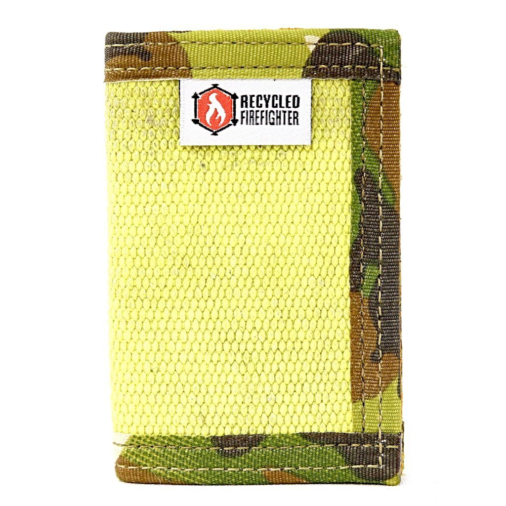 Rookie Wallet - Firehose Edition Recycledfirefighter Yellow & Multicam Wallet