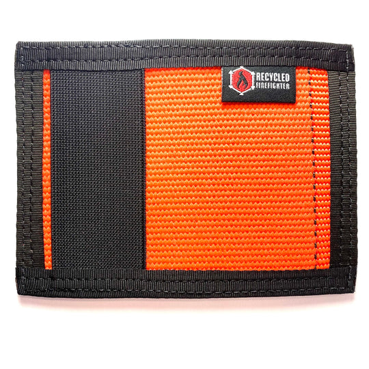 Rookie Wallet - Firehose Edition Recycledfirefighter Orange and Typhon