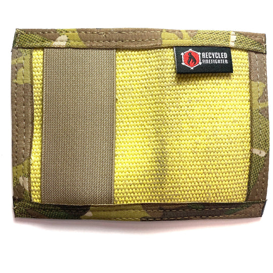 Rookie Wallet - Firehose Edition Recycledfirefighter Yellow and Multicam