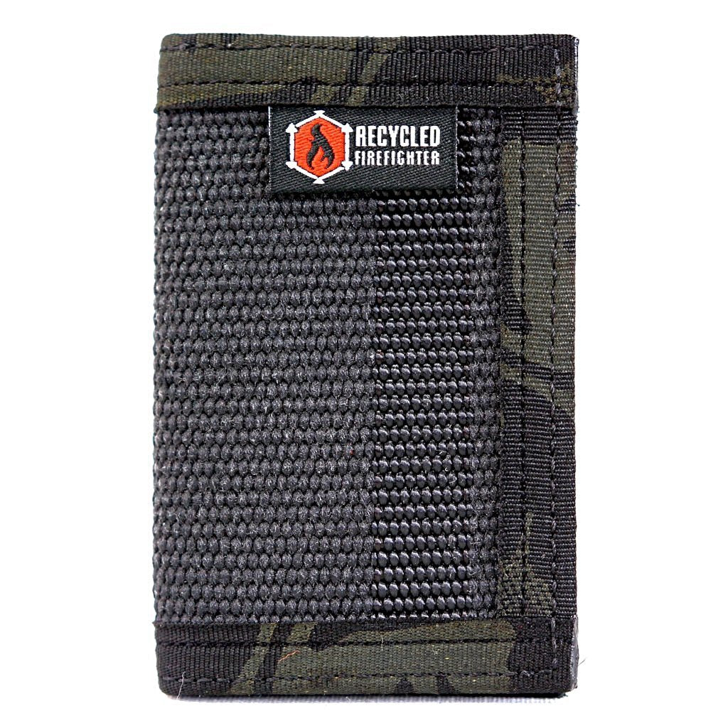 Rookie Wallet - Firehose Edition Recycledfirefighter Front Pocket Bifold Wallet Black & Multicamblack Wallet