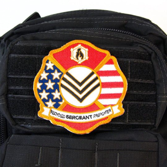 Sergeant Patch Recycledfirefighter